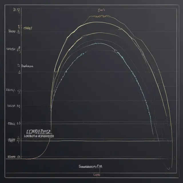 A Lorenz curve (below line of equality) illustrating wealth distribution and inequality.