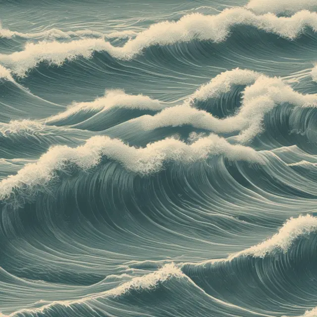 An image of historical waves representing the rise and fall of loss adjustment expenses over time in the insurance industry.