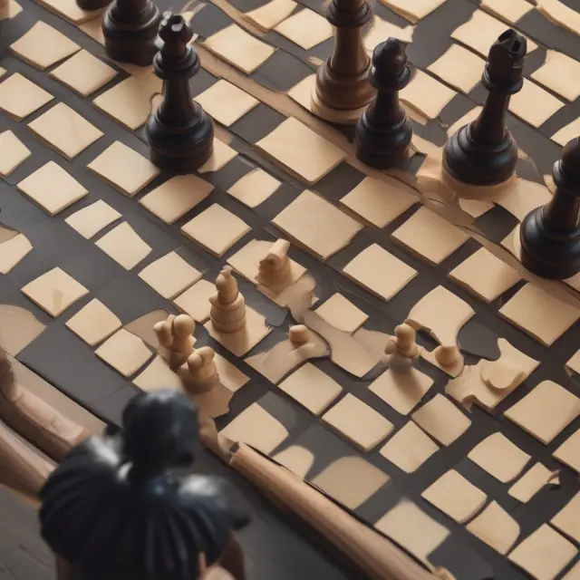 An image of a lender represented as a chess piece, the insurer distributing other chesspieces (representing loss payees) in priority order based on seniority
