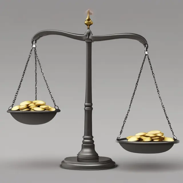 Scales balance claim payouts against loss reserves, illustrating insurance solvency