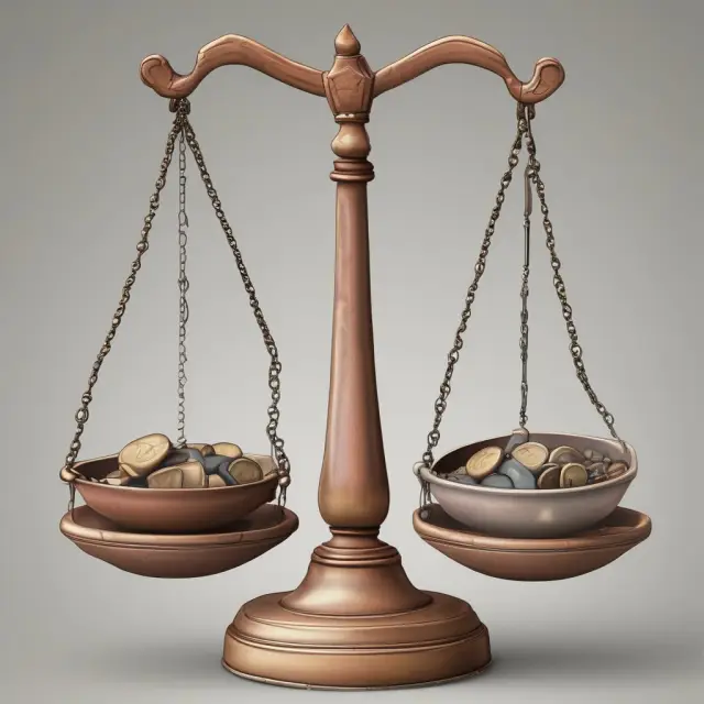 An image featuring collateralized scales balanced against an hourglass, illustrating the conceptual difference between Loss Given Default (LGD) and Probability of Default (PD).
