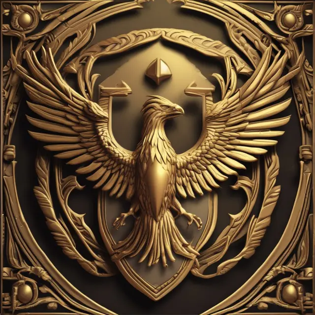 A mythical phoenix rising above golden stocks, illustrating the limited liability protection and growth of a private limited company