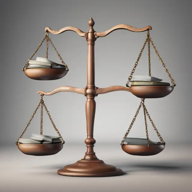 Scales compare business structures like private limited companies, sole proprietorships, partnerships, cooperatives, and public limited companies regarding liability, taxation, and flexibility.