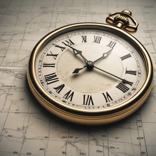 Golden clock hands hovering over dividend charts, illustrating the importance of considering last twelve months dividends in stock evaluation