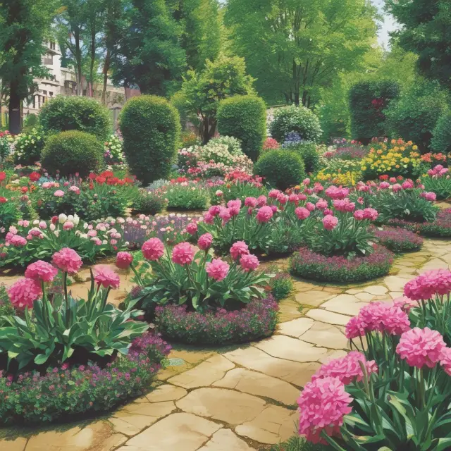 A beginner investor nurtures a flourishing garden of various low-risk investments: Exchange-Traded Funds (ETFs), Certificates of Deposit (CDs), High-Yield Savings Accounts, 401(k)s, and Mutual Funds.