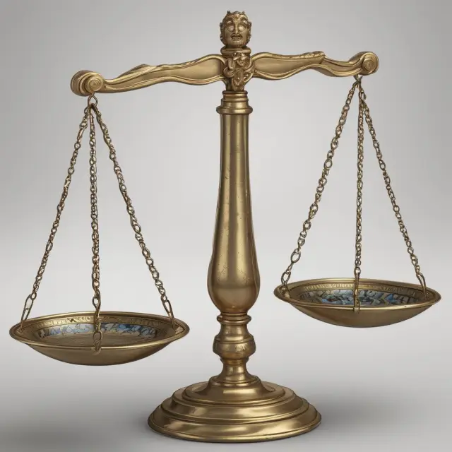 Scales with sin tax items (tobacco, alcohol) on one side and luxury goods (yacht, diamond) on the other, balancing the government