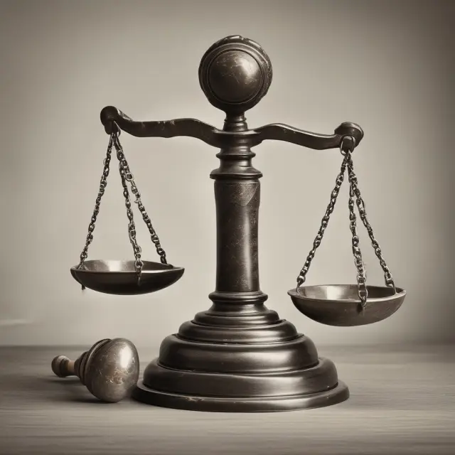 A gavel, symbolizing Thorstein Veblen