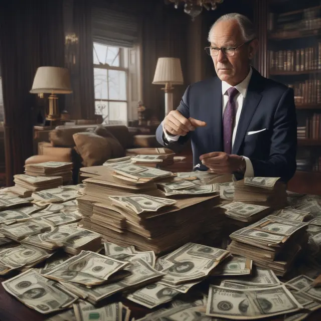 An image of a storm turbulently transforming various market landscapes as luxury taxes shape them.