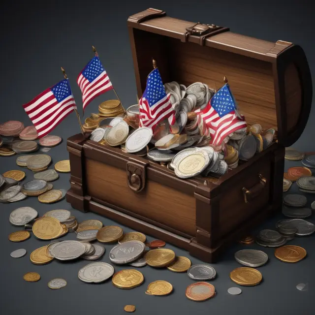 Government collecting luxury tax revenue and investing in war, infrastructure, and essential services