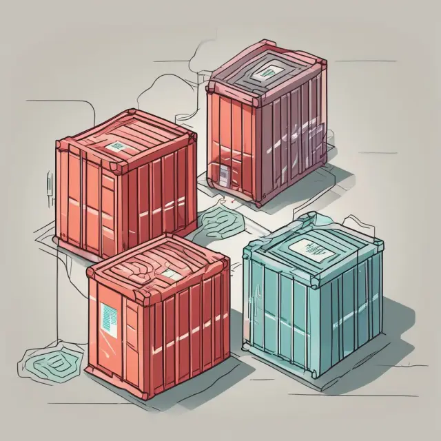 Three interconnected containers pouring liquid representing M1, M2, and M3 monetary aggregates in the United States.