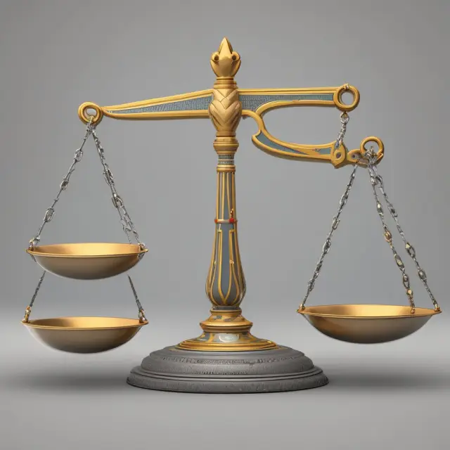 Scales evenly balancing economic components representing equal-weighted M3 calculation and its limitations