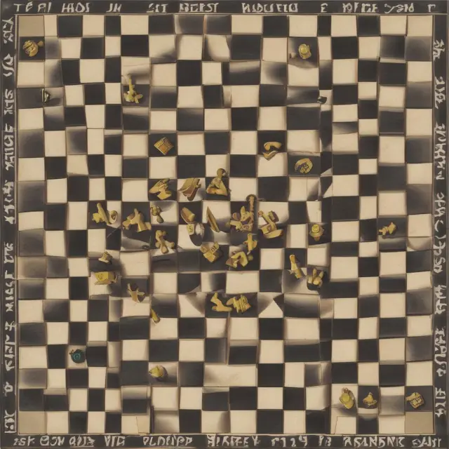 A balanced chessboard filled with pieces representing the Maastricht Criteria elements, ensuring harmony in a European Union setting.