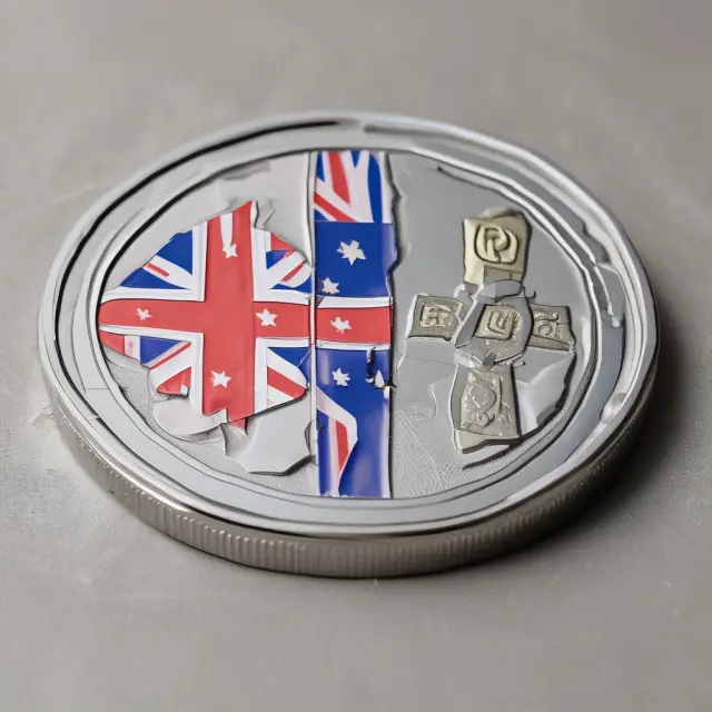 Visualization of the European Union and United Kingdom represented by a double-sided coin, symbolizing Brexit as an integral part of EU history