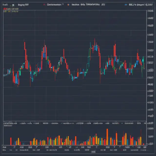 An image of a MACD histogram displayed as a pendulum swinging between overbought and oversold levels, highlighting the significance of these conditions in understanding market momentum shifts