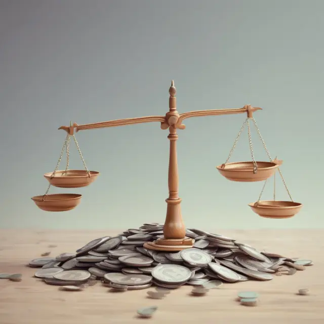 Image depicting a scale with one side weighing down on MACRS method and the other side holding various depreciation methods, illustrating tax benefits of using MACRS.