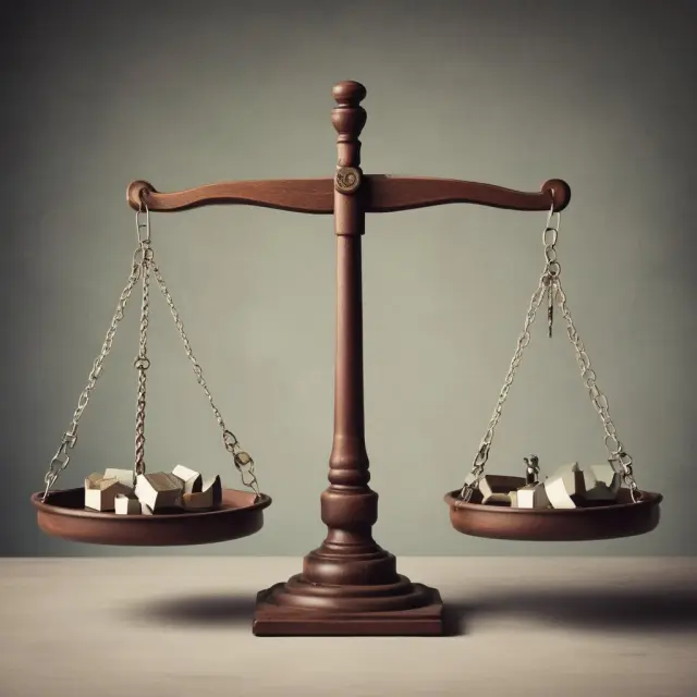 A balanced scale represents taxes and their corresponding benefits. Modified Adjusted Gross Income (MAGI) determines the weight of each side.