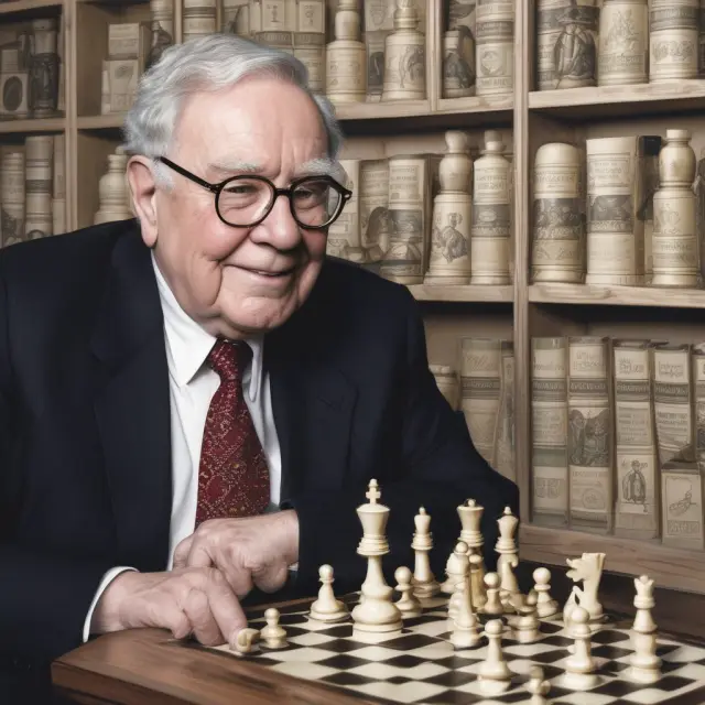 Warren Buffett leading Berkshire Hathaway, symbolizing majority shareholders
