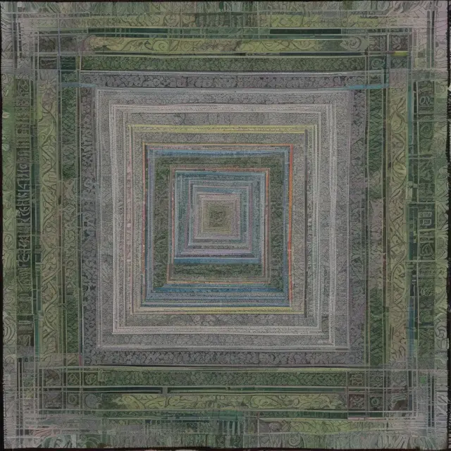 An artist skillfully weaves threads symbolizing managed futures and hedge funds, illustrating their distinct investment strategies and regulatory environments.