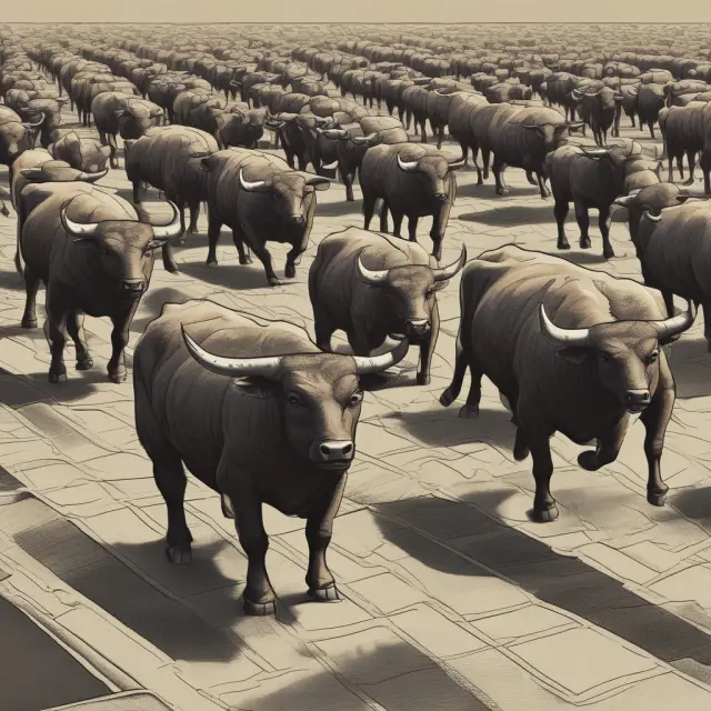 An institutional bull proudly holding a managed account, while abandoning a wilting mutual fund