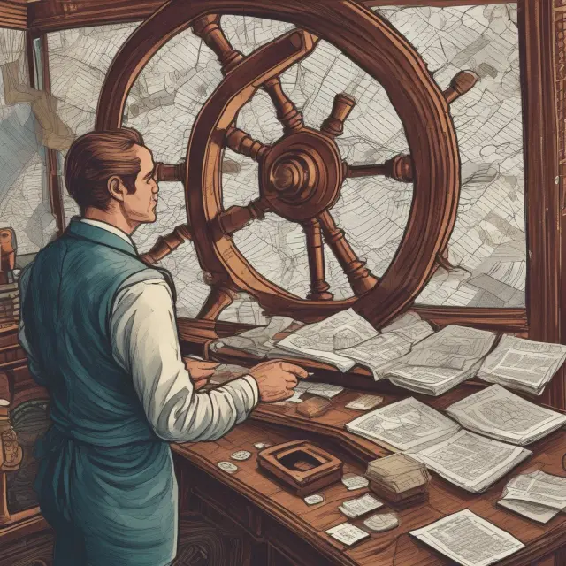 Skilled navigator managing margin loans in a sea of charts and regulations.