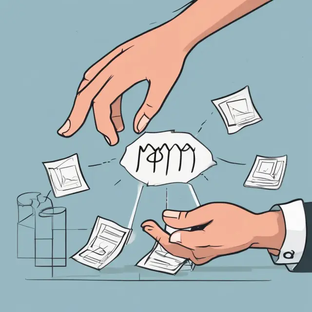 Hands illustrating MRT and PPF: One hand gathers resources, the other transforms them into goods X and Y, with increasing opportunity cost.