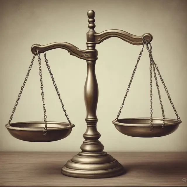 Balanced scales representing economic concepts: Consumer