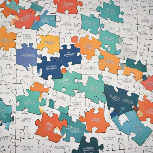 An intricate puzzle consisting of income, consumer preferences, and economic expectations shaping a person