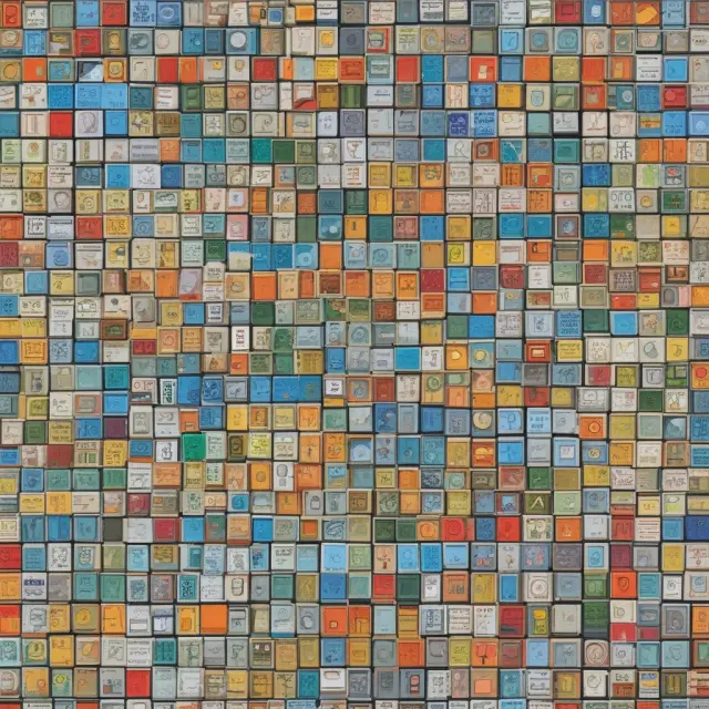 A mosaic of companies and market indices, with investors examining their financials and comparing valuation ratios for informed investment decisions.