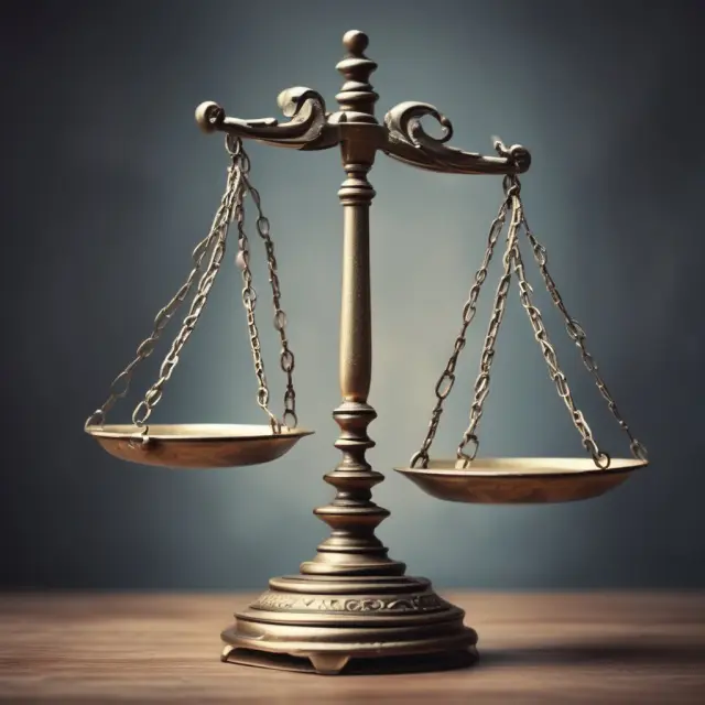 An elephant, symbolizing market dominance, standing on a scale with antitrust regulations represented as a balance, illustrating the importance of fair business practices for market leaders