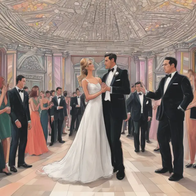 Three dancers - Market, Product, Sales - in elegant balance, illustrating contrasting business philosophies