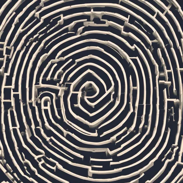 A company representative steers a ship through a labyrinth, facing challenges of customer confusion, diluted brand equity, and market saturation