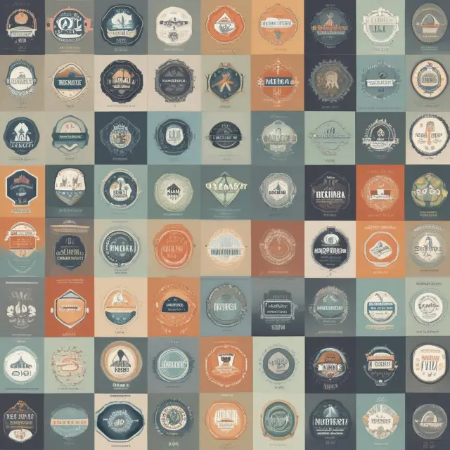 Colorful companies arranged in a kaleidoscope pattern, symbolizing a diversified market portfolio.