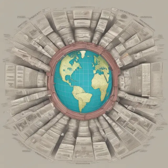 An open time capsule filled with various asset class symbols, such as stocks, bonds, commodities, and currencies, symbolizing their historical returns within a market portfolio