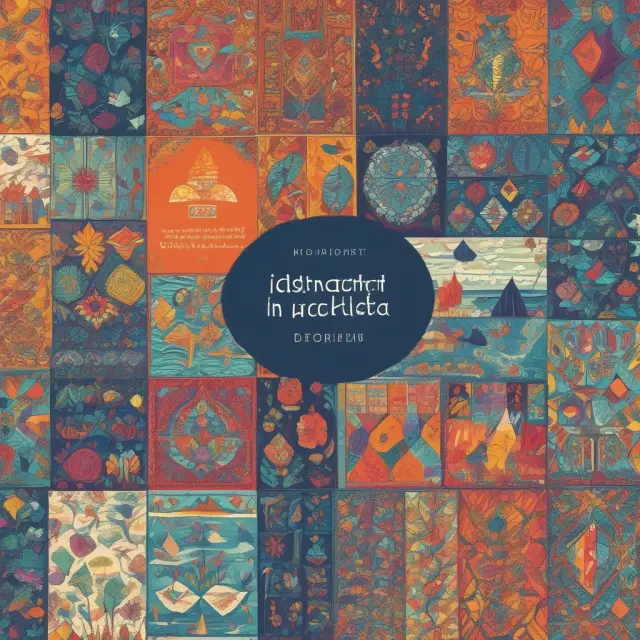 A metaphorical image of a Market Portfolio as an intricate tapestry made up of various asset class threads, reflecting global investment diversity.