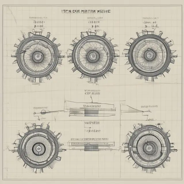 Two gears representing Advance-Decline Index (A/D line) and New Highs-Lows Index in balanced connection, symbolizing market breadth and trend assessment