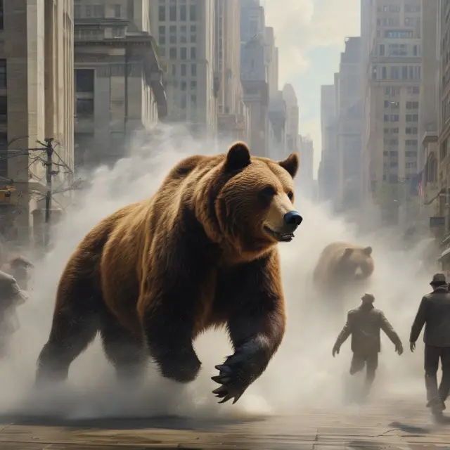 Bulls and bears dancing on a market floor, symbolizing confirmed and divergent breadth signals in stock markets