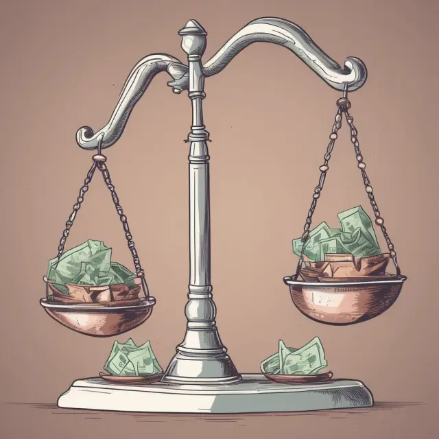Two balanced scales illustrating the difference between market capitalization and equity value or acquisition cost.