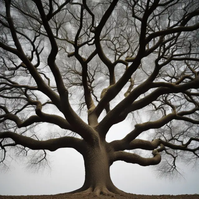 Two branches symbolizing market capitalization (equity) and enterprise value (debt + equity), intertwining to illustrate a company
