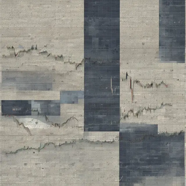 A meticulous mosaic illustrating market depth with standing orders as the foundation, bid-ask spread as colorful tesserae, and volume flowing through the design.
