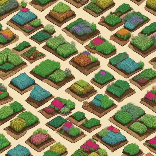 An image depicting entrepreneurs sowing seeds on a lush, thriving market economy landscape