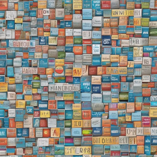 Question tiles depicting FAQs on market exposure in a vibrant mosaic, illustrating the importance of understanding various aspects of this concept for effective investment management.