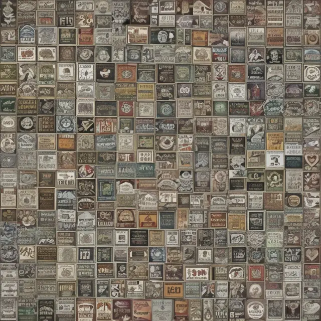 An intricate mosaic of Dow Jones, S&P 500, Nasdaq, and various specialized indices depicting a comprehensive view of the financial market