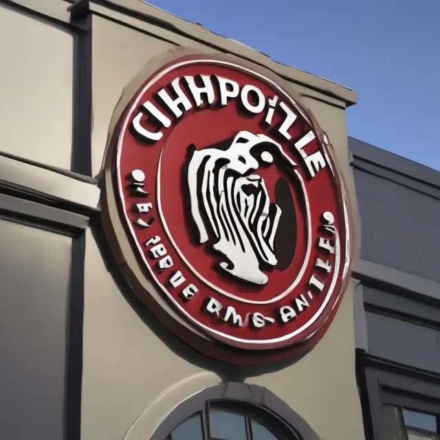 Skilled marketers repairing a damaged Chipotle sign, illustrating image rehabilitation strategies