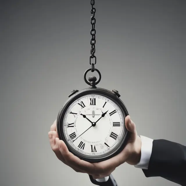 An image of a market pendulum in constant motion, illustrating the challenges and uncertainties inherent to market timing
