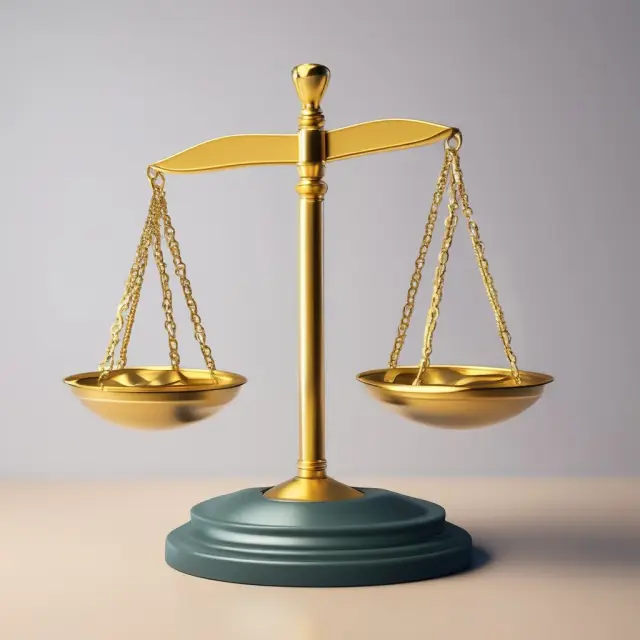 Two scales weighing commission and markup methods, gold coins representing transparency and profits.