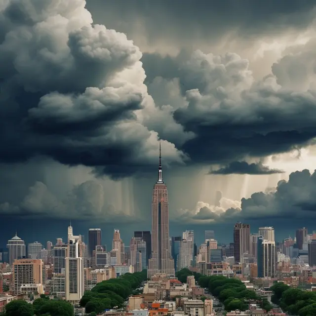 An ominous storm cloud depicts martial law