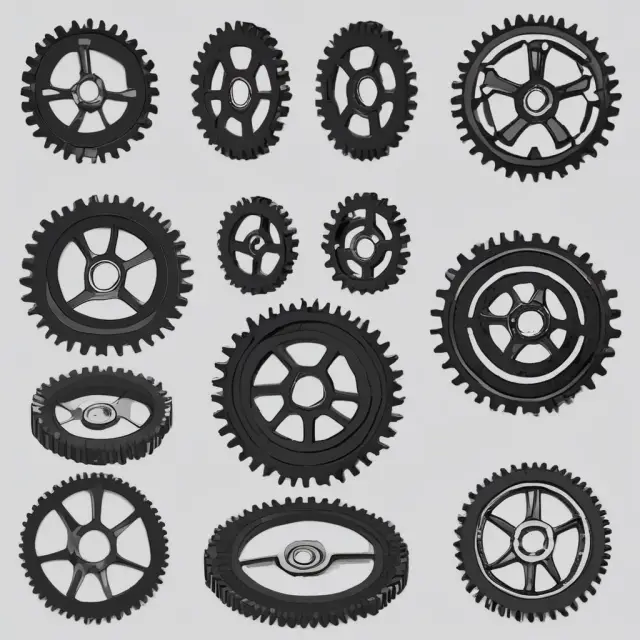 A clockwork scene comparing mass customization