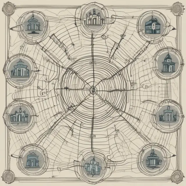 An image featuring intricately woven orders with a focus on FAQs about matching processes and their impact on investor decisions
