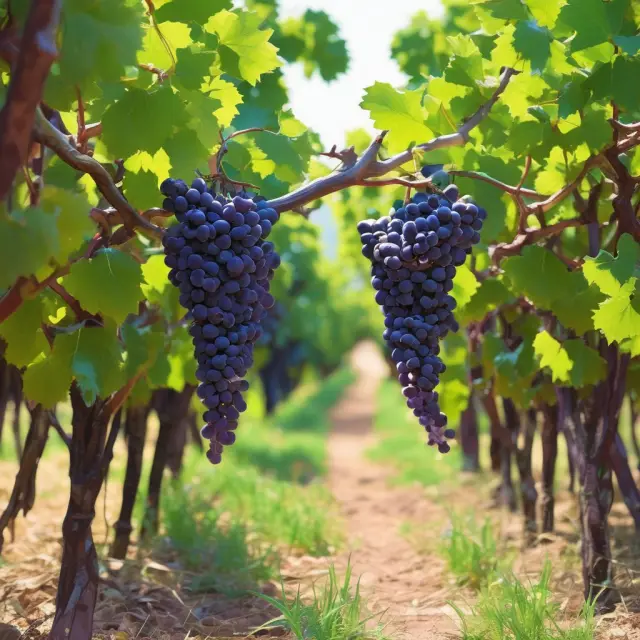 Grapevines symbolizing various income streams intertwining with active taxpayer participation represented as green leaves and branches
