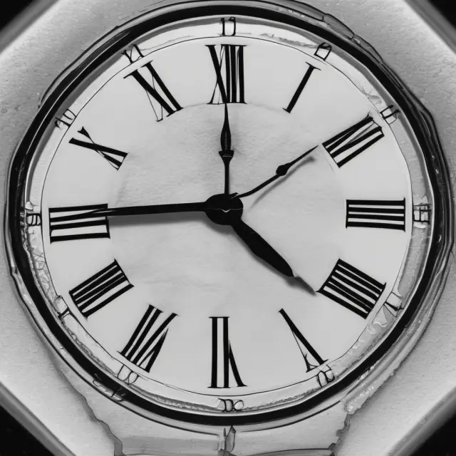 An image of a vintage grandfather clock with its hands frozen at midnight symbolizing the stable and predictable nature of mature industries.